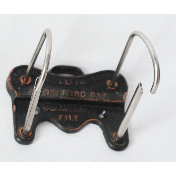 Victorian 3 Piece Lot of Cast Iron Receipt Holders Holder - Picture 4 of 7